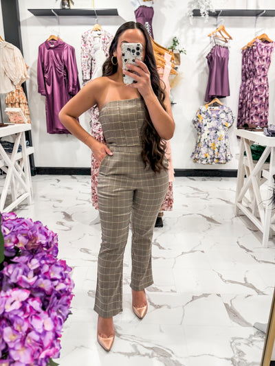 Bella V Boutique How To Style A Gingham Set For Fall