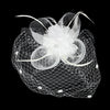 All Bets Fascinator (White)