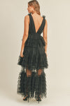 The Talk Of Town Tulle Dress (Black)