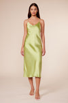 Colette Slip Dress (Light Green)