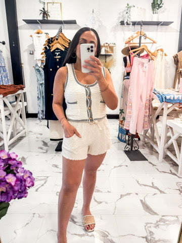 Easy Does It Linen Shorts (Sand)