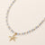 Oceana Charm Necklace (Blue)