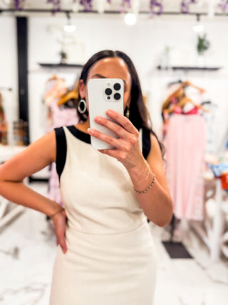 Linen Office Wear Dress