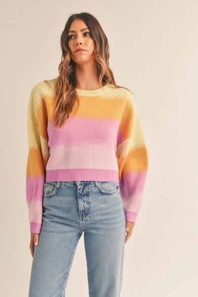 My Kind Of Fall Ombre Sweater (Multi)