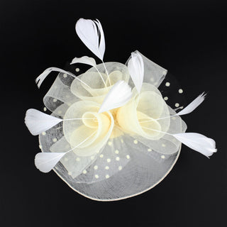 Reserved Seating Fascinator (Ivory)