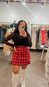 Bella V Boutique How to Style a Tweed Skirt
