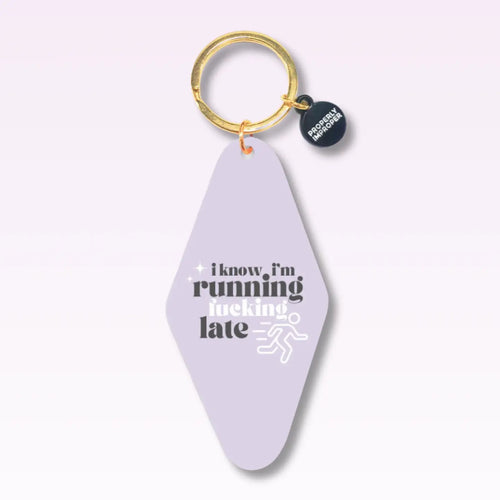 On The Run Keychain