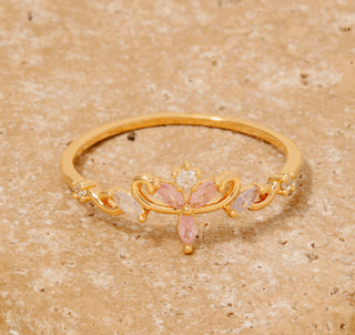 Anastasia Crown Ring (Gold)