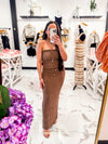 Weekend in Tulum Crochet Skirt (Pecan)