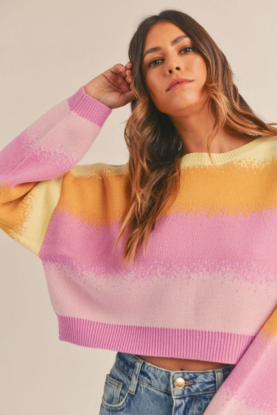 My Kind Of Fall Ombre Sweater (Multi)