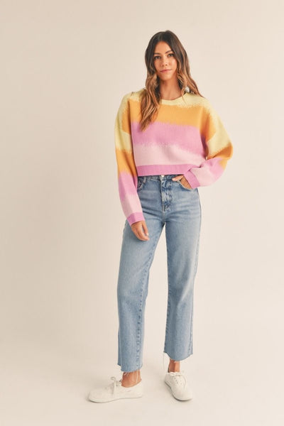 My Kind Of Fall Ombre Sweater (Multi)