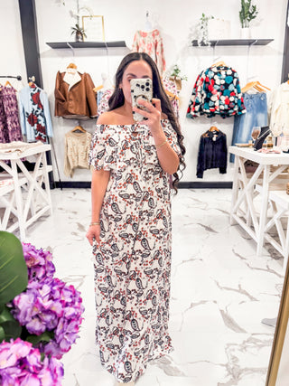 Printed Vacation Dress