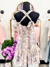 Back Crisscross Tie Dress