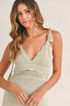 Days of Summer Knit Dress (Sage)