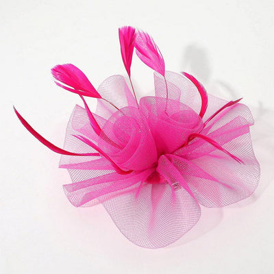 At The Race Fascinator (Pink)
