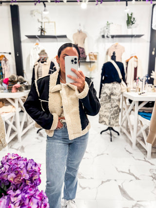 How to Style a Sherpa Coat 