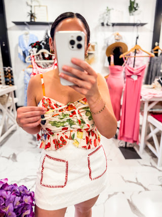 Jacquie The Label Fruit Top