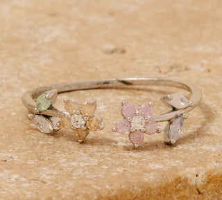 Daisy Dainty Ring (Silver)