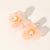 Aria Pearl Drop Earrings (Pink)