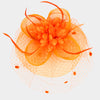 All Bets Fascinator (Orange)