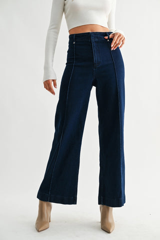 One Call Away Denim Pants (Dark Wash)