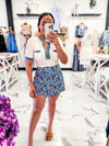 In Your Dreams Skort (Cobalt Blue)