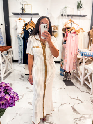 Luxe Crochet Stretchy Dress