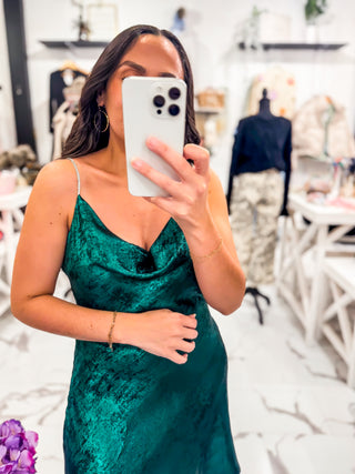 Holiday Green Dress