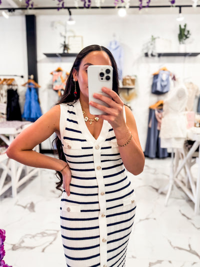 How to Style a stripe dress