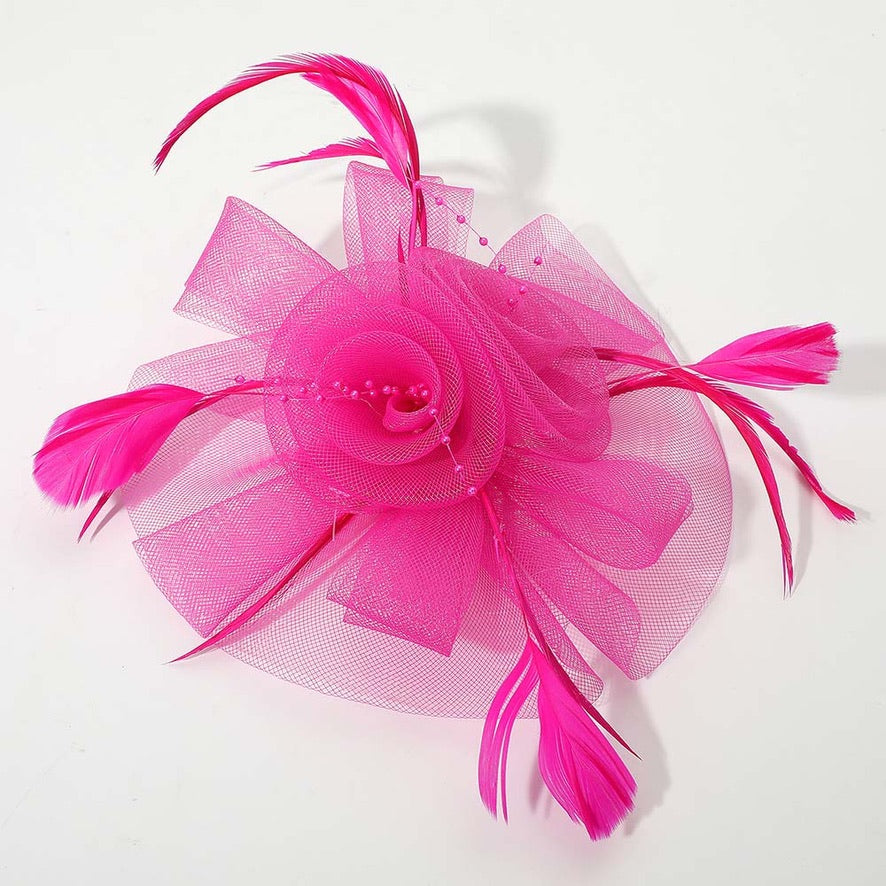 Hit Show Fascinator (Pink)