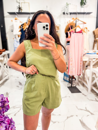 Trouser Linen Summer Set 