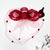 Making My Bets Fascinator (Burgundy)