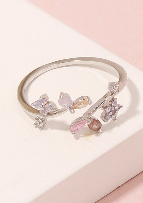 Bell Floral Ring (Sliver)