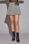 Overachiever Printed Skirt (Black)