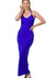 Hard to Forget Racerback Dress (Bright Blue)