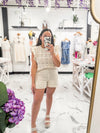 Must Have Crochet Shorts (Natural)