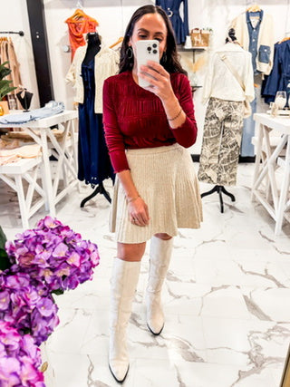 How to Style a Sweater Skirt for Fall 