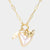 Audrey Pearl Necklace (Gold)