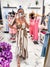 Salt & Sand Two Piece Skirt Set (Nude/Cream)