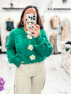 Bella V Boutique You'll Be Alright Knit Cardigan (Green)