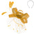 Secretariat Fascinator (Gold)