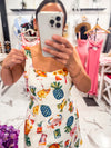 Slippin' Pretty Printed Mini Dress Multi