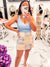 Summer Days Crochet Skirt (Black)