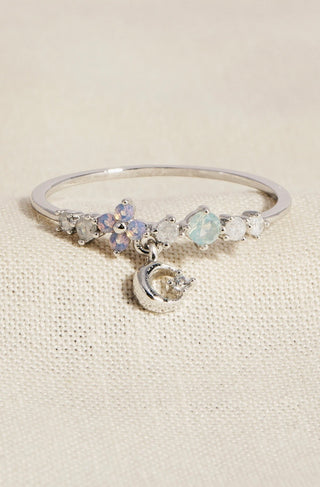 Luna Charm Ring (Silver)