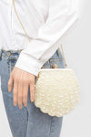 Pearl Party Clutch (Ivory)
