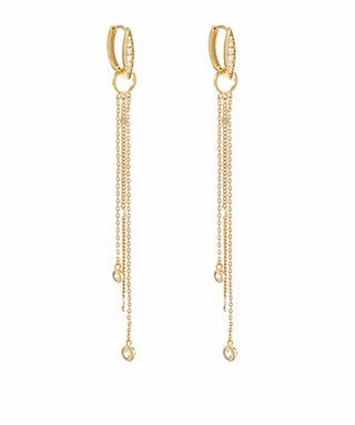 Frances Drop Earrings (Gold)