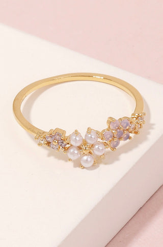 Gloria Pearl Ring (Gold)