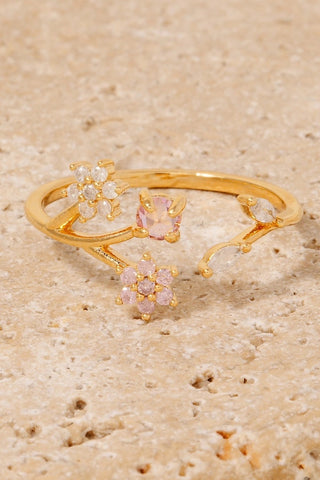 Leia Floral Ring (Gold)