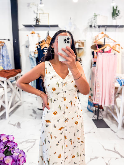 Linen Beach Dress