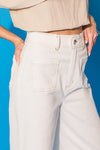 Loving Me Always Wide Leg Pants (White)